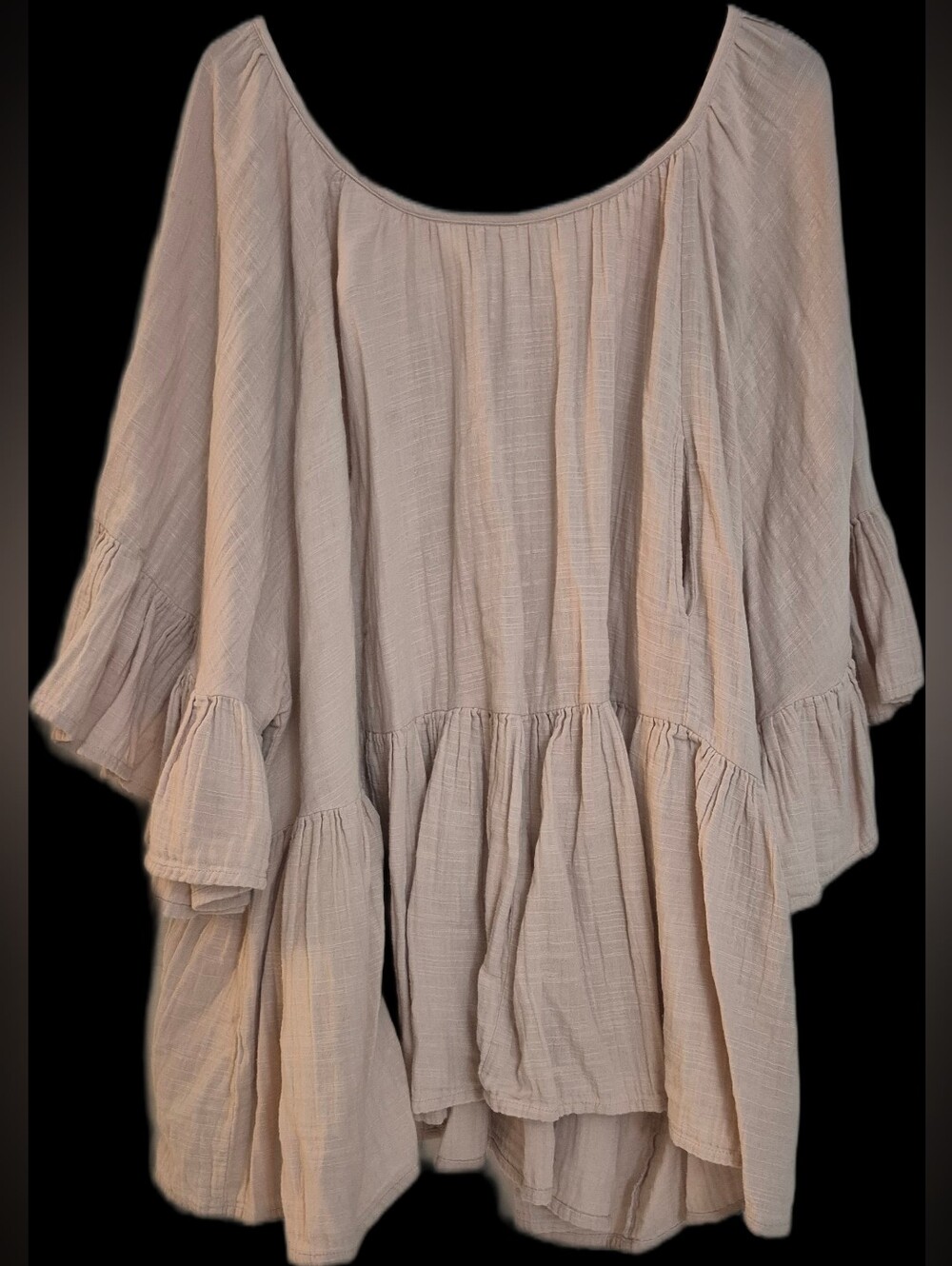 Myrah Penaloza Rose Linen Short Brida Gown (More Details Coming Soon)
